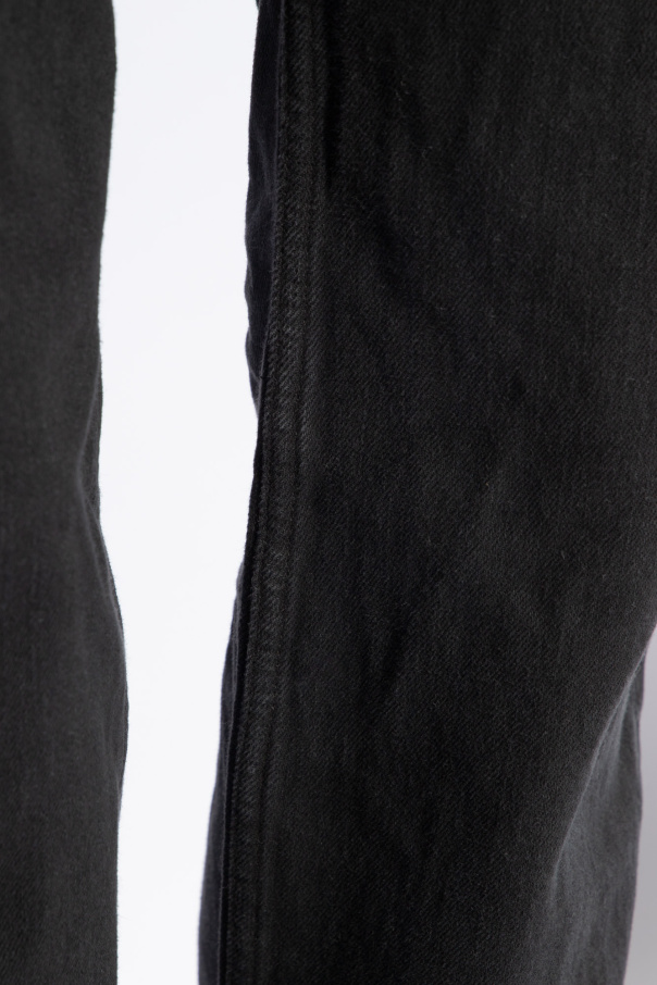 【Saint Laurent】 DENIM STRAIGHT-LEG JEANS 771399Y16PF 1290 Black Jeans with straight legs Saint Laurent - Vitkac AS
